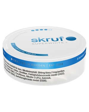 skruf SUPERWHITE no. 74 Crystal Fresh Extra Strong - bild 2