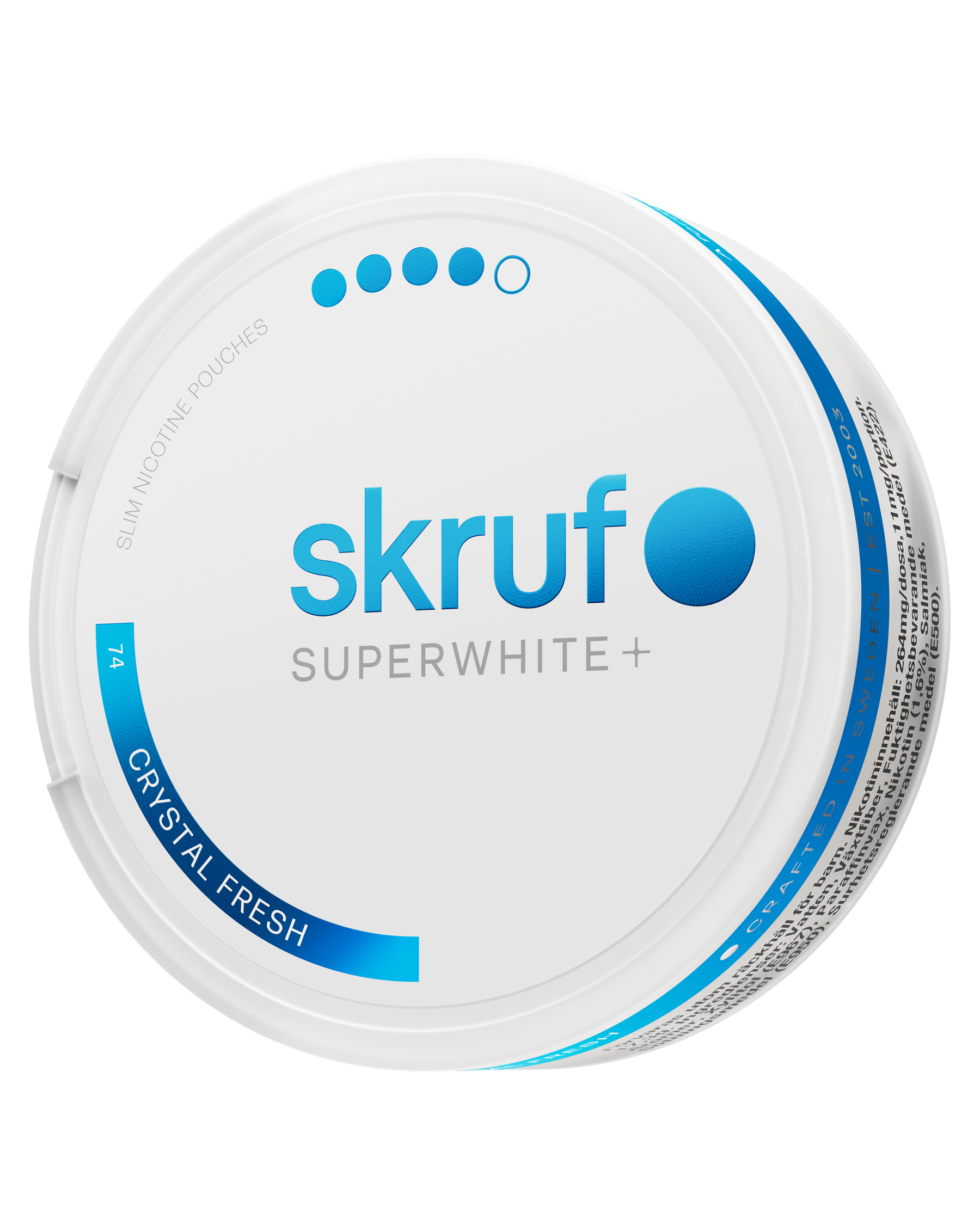 skruf SUPERWHITE no. 74 Crystal Fresh Extra Strong - bild 3