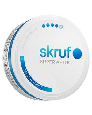 skruf SUPERWHITE no. 74 Crystal Fresh Extra Strong