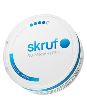 skruf SUPERWHITE no. 74 Crystal Fresh Extra Strong - bild 4