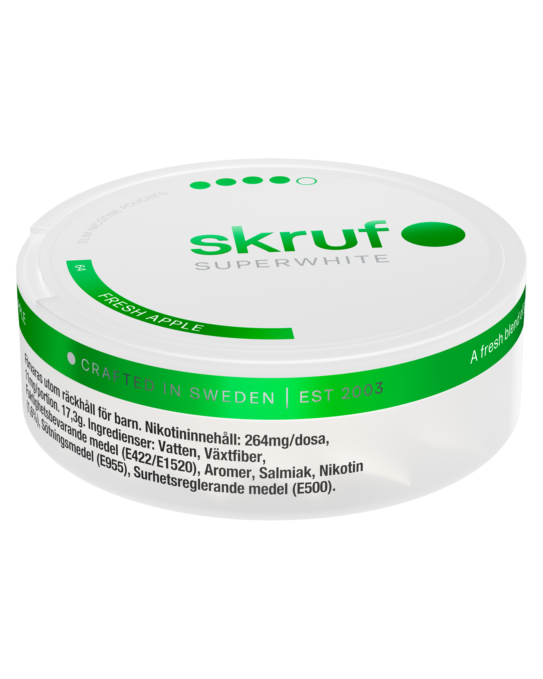 skruf SUPERWHITE no. 64 Fresh Apple - bild 2