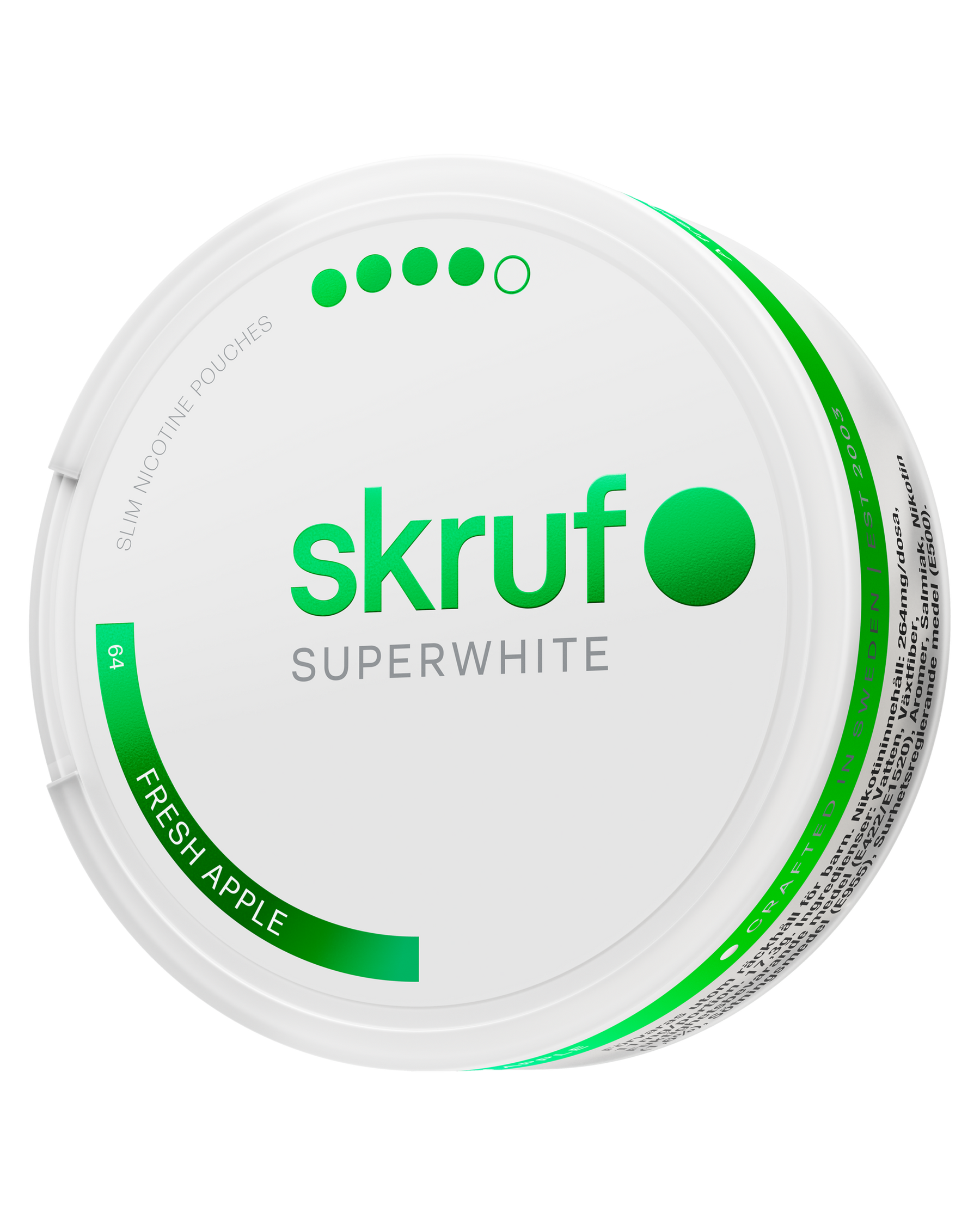 skruf SUPERWHITE no. 64 Fresh Apple - bild 3