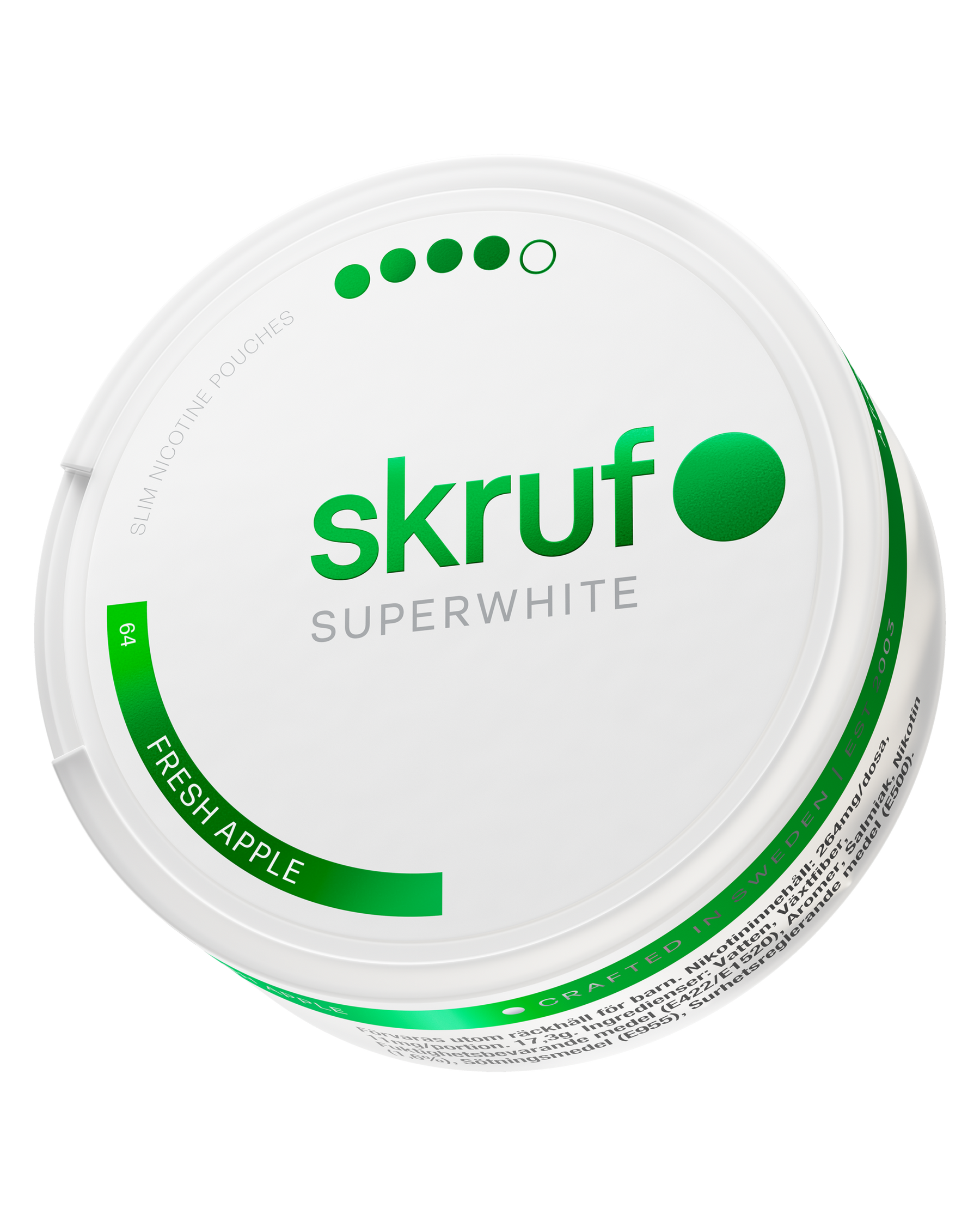 skruf SUPERWHITE no. 64 Fresh Apple - bild 4