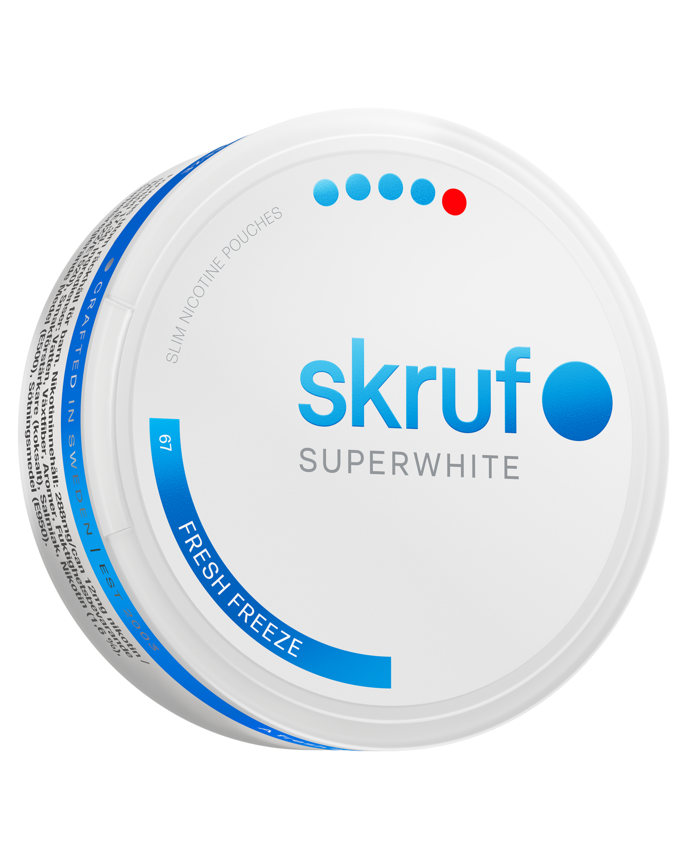 skruf SUPERWHITE no. 67 Fresh Freeze #5