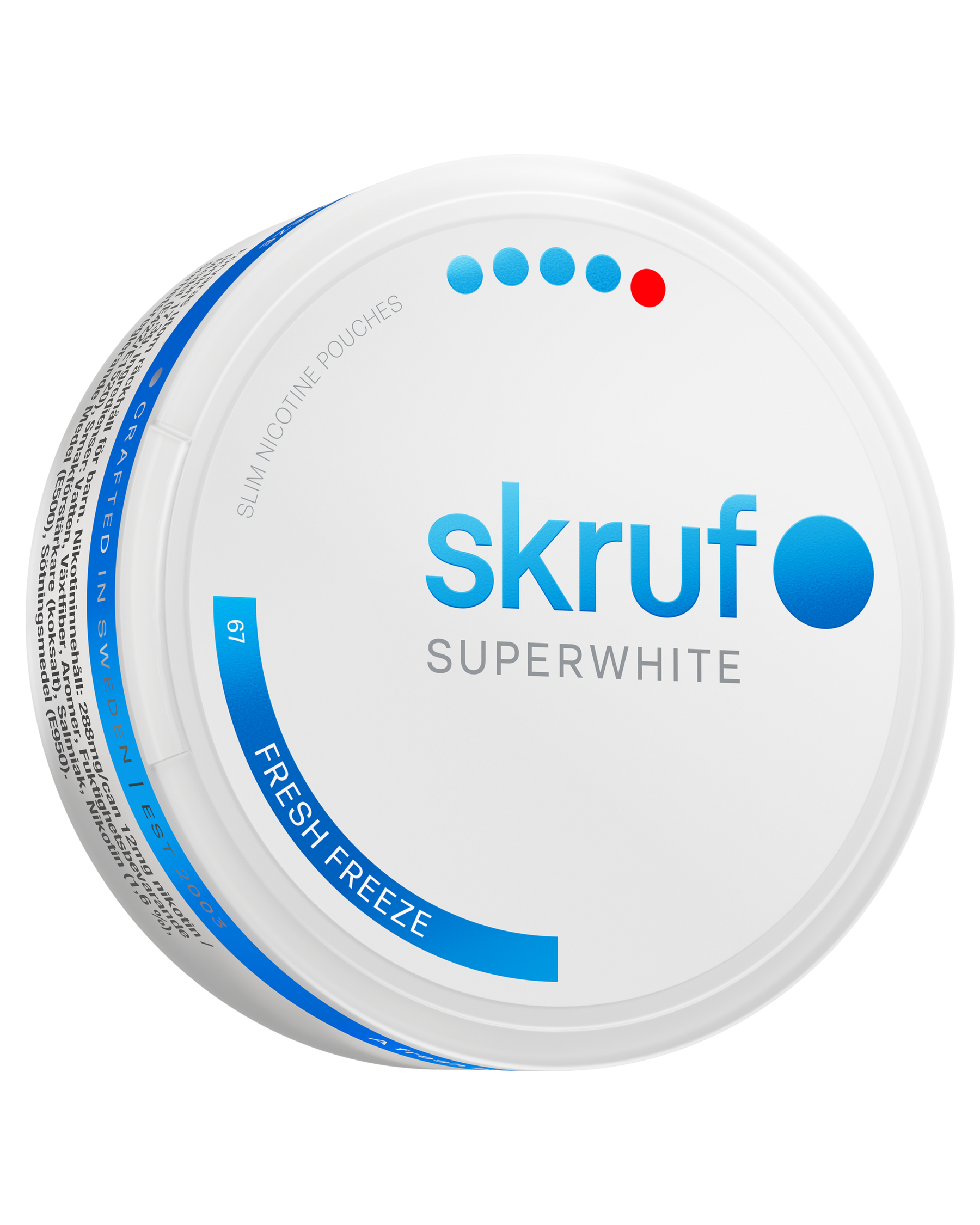 skruf SUPERWHITE no. 67 Fresh Freeze #5