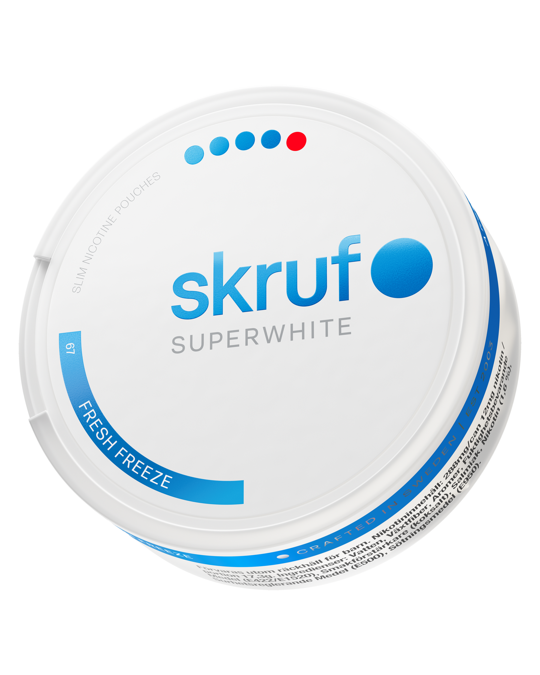 skruf SUPERWHITE no. 67 Fresh Freeze #5 - bild 4