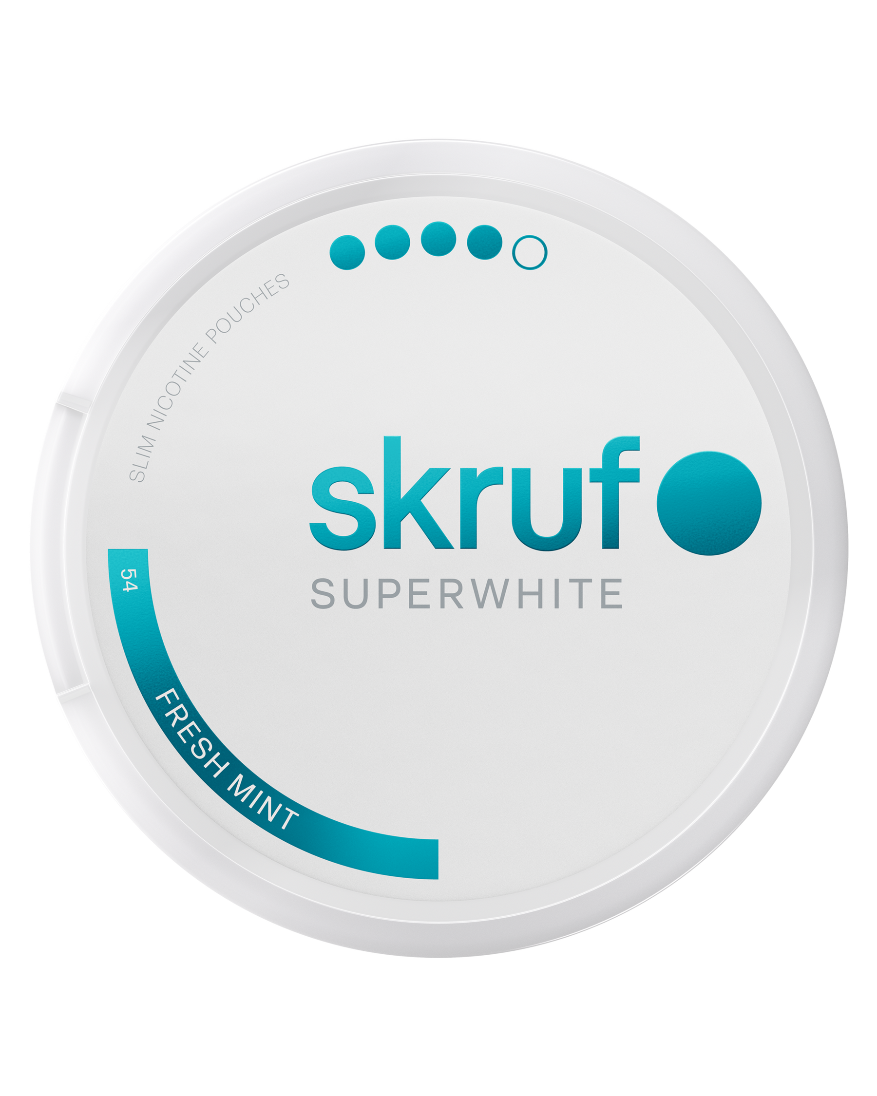 skruf SUPERWHITE no. 54 FRESH MINT XTRA STRONG - bild 5