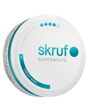 skruf SUPERWHITE no. 54 FRESH MINT XTRA STRONG