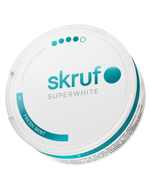 skruf SUPERWHITE no. 54 FRESH MINT XTRA STRONG - bild 4