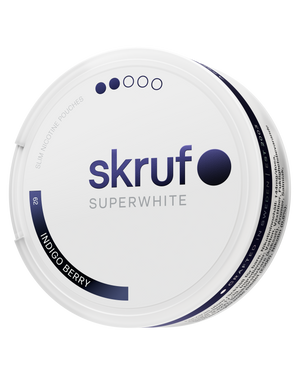 skruf SUPERWHITE no. 62 INDIGO BERRY MEDIUM STRENGTH - bild 3