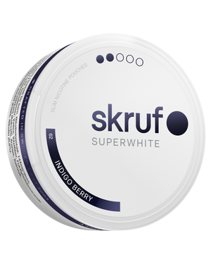 skruf SUPERWHITE no. 62 INDIGO BERRY MEDIUM STRENGTH