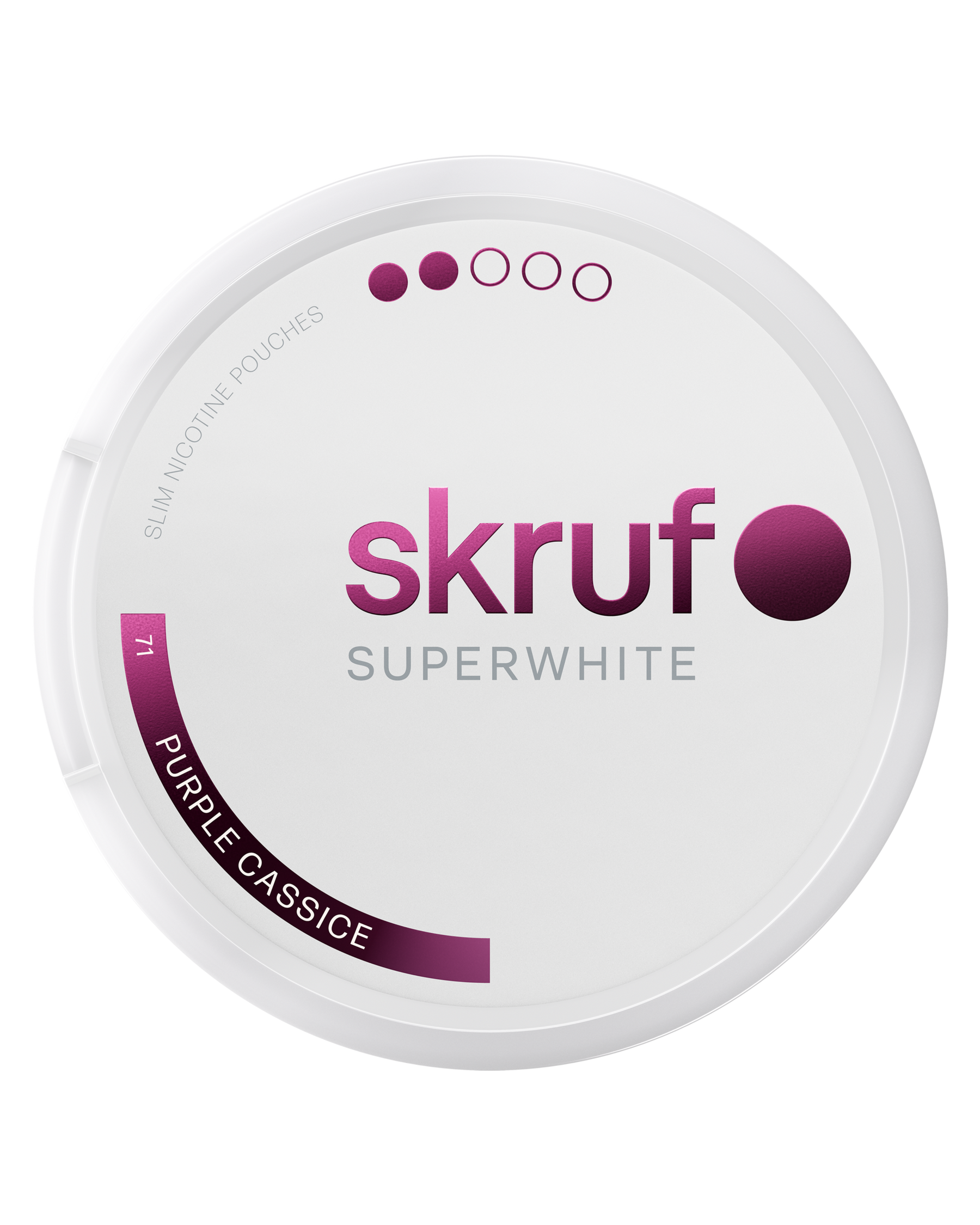 skruf SUPERWHITE no. 71 PURPLE CASSICE MEDIUM STRENGTH - bild 5