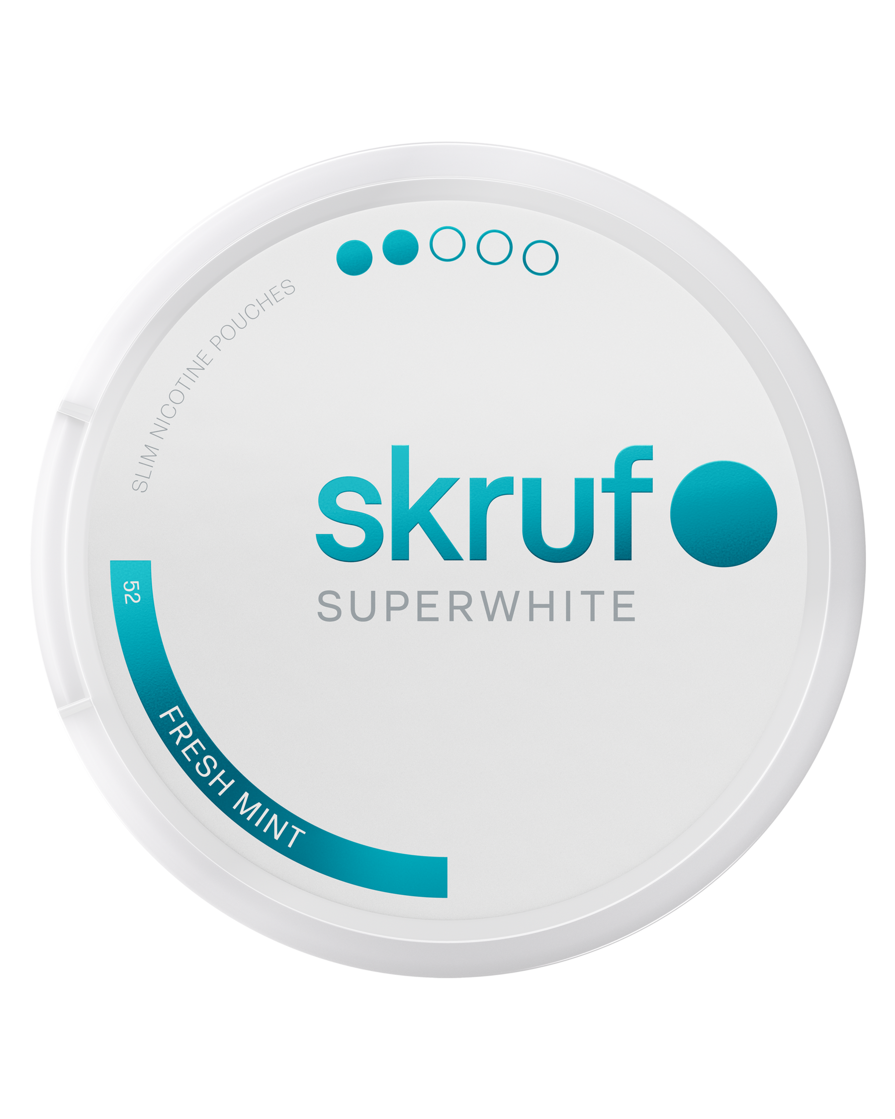 skruf SUPERWHITE no. 52 FRESH MINT MEDIUM STRENGTH - bild 5