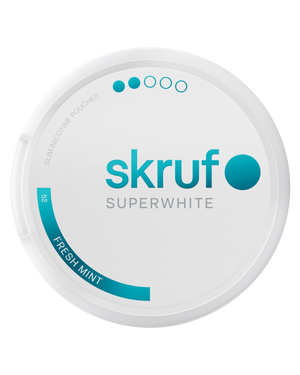skruf SUPERWHITE no. 52 FRESH MINT MEDIUM STRENGTH - bild 5