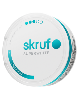 skruf SUPERWHITE no. 53 FRESH MINT STRONG - bild 3