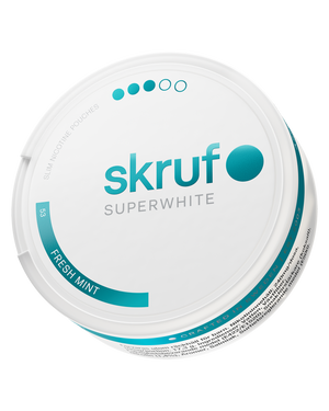 skruf SUPERWHITE no. 53 FRESH MINT STRONG - bild 4