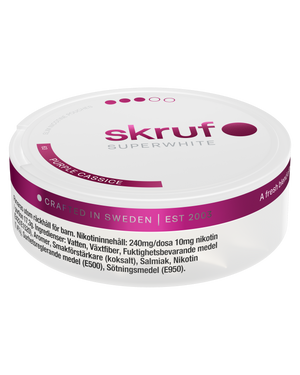 skruf SUPERWHITE no. 63 PURPLE CASSICE STRONG - bild 2