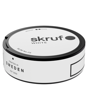 skruf no. 25 Slim White Medium - bild 2