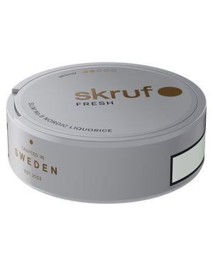 skruf fresh no. 8 NORDIC LIQUORICE MEDIUM - bild 2