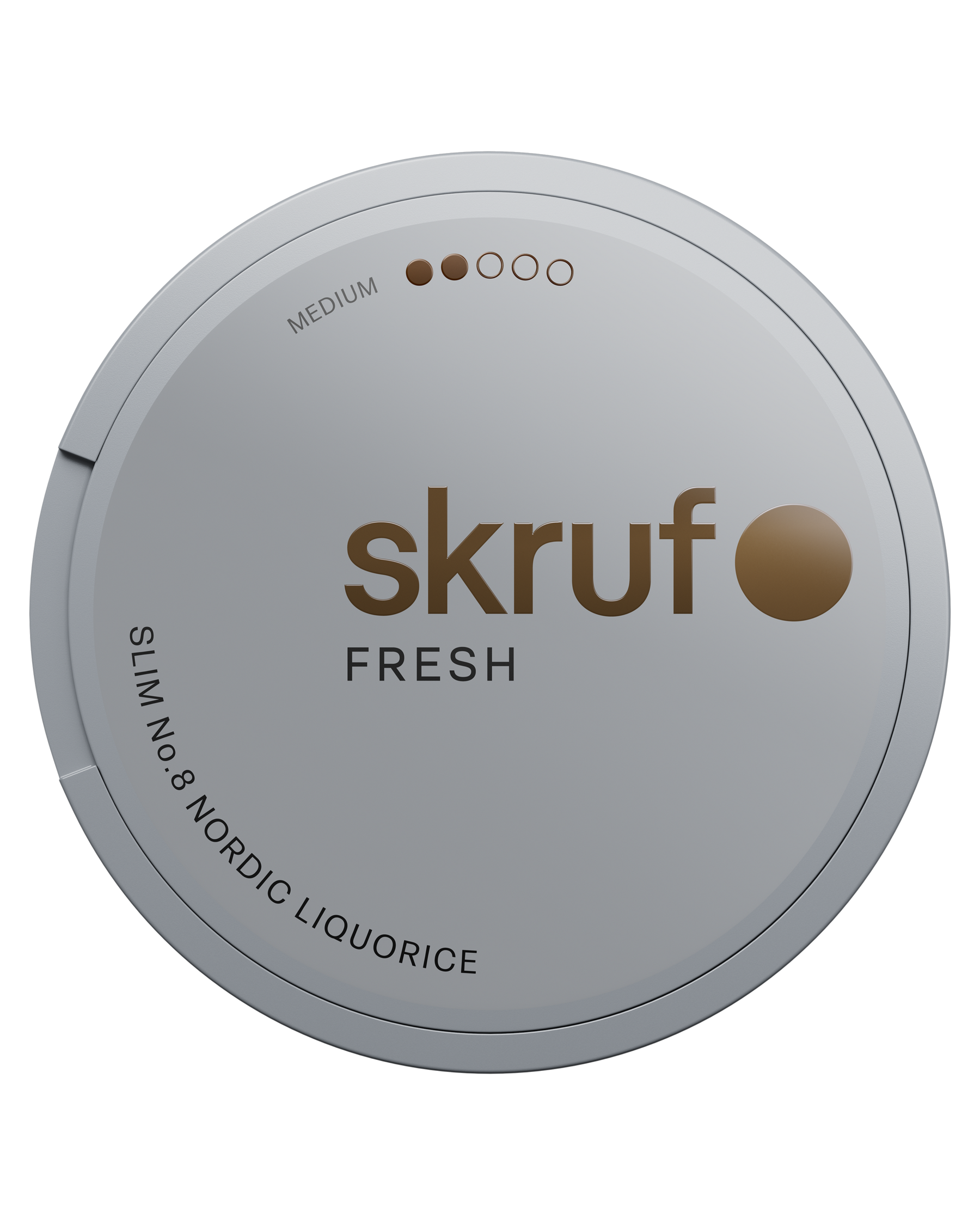 skruf fresh no. 8 NORDIC LIQUORICE MEDIUM - bild 3