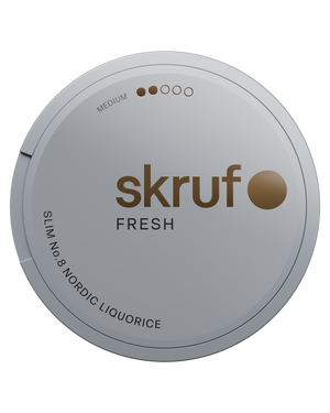 skruf fresh no. 8 NORDIC LIQUORICE MEDIUM - bild 3