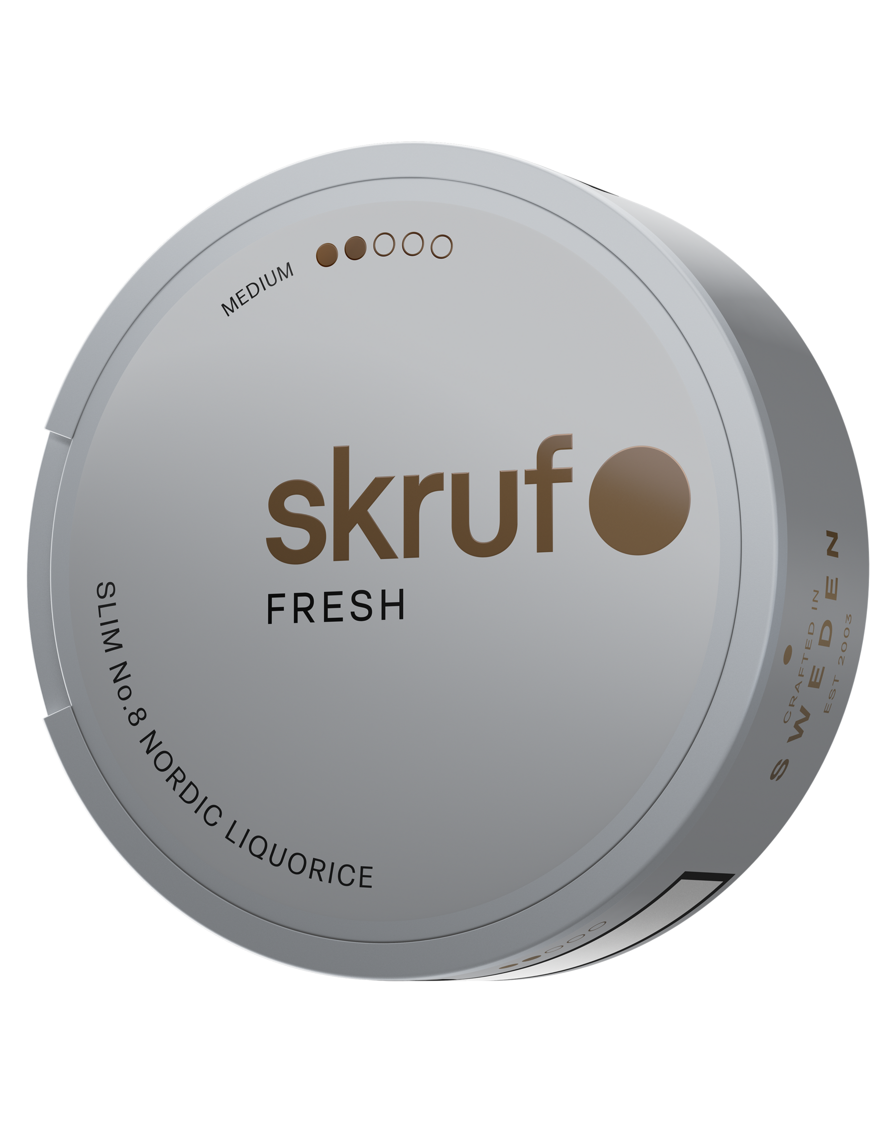 skruf fresh no. 8 NORDIC LIQUORICE MEDIUM - bild 5