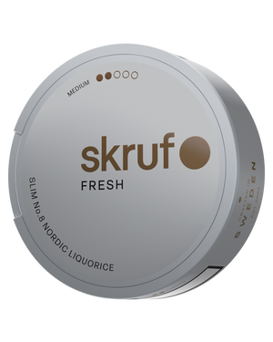 skruf fresh no. 8 NORDIC LIQUORICE MEDIUM - bild 5