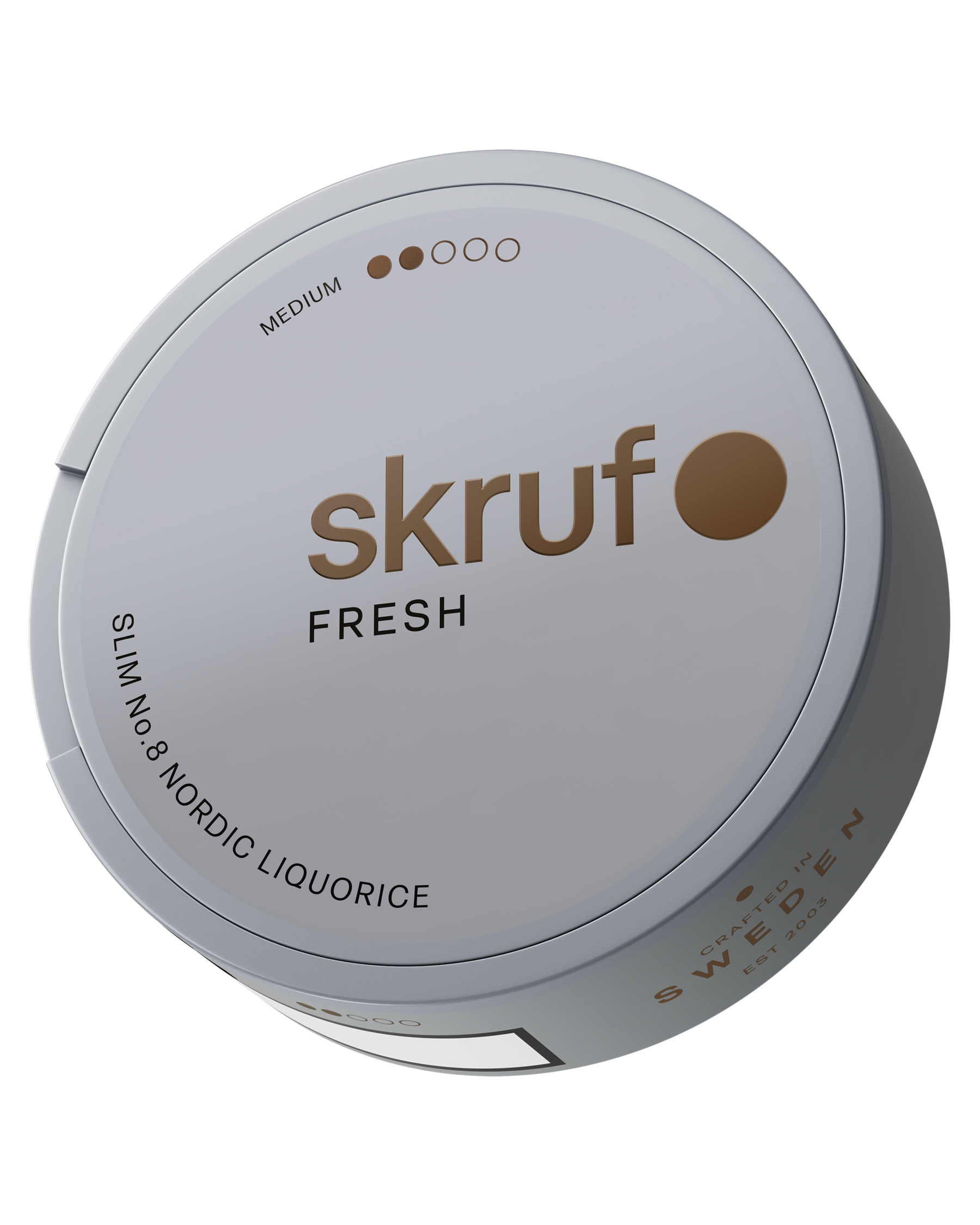 skruf fresh no. 8 NORDIC LIQUORICE MEDIUM - bild 4