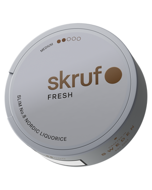 skruf fresh no. 8 NORDIC LIQUORICE MEDIUM - bild 4