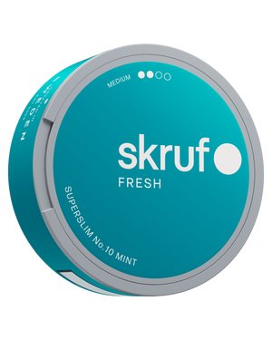 skruf fresh no. 10 MINT SUPERSLIM MEDIUM