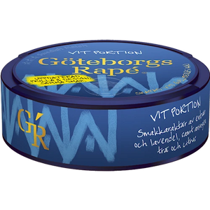 Göteborgs Rapé Vit Portion