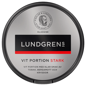 Lundgrens Vit Portion Stark