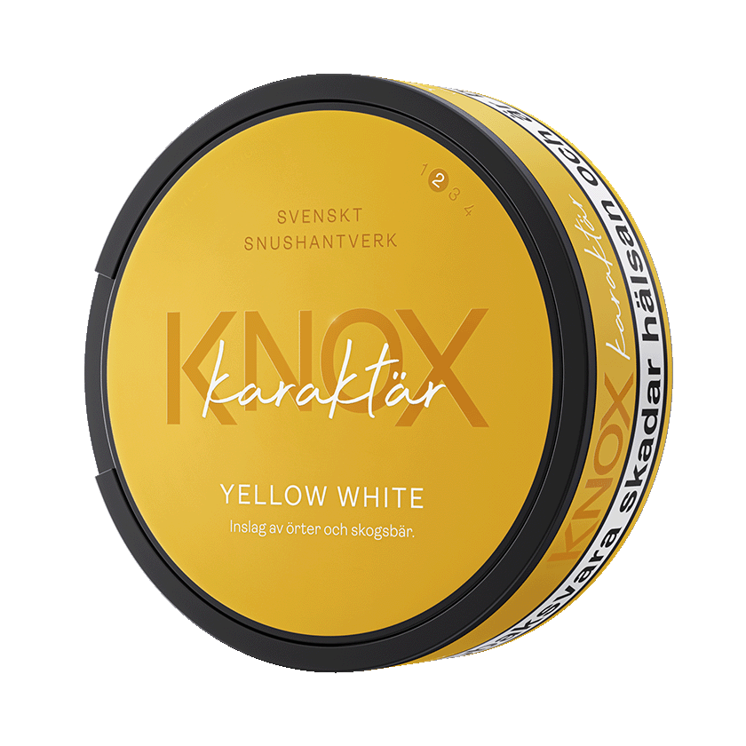 Knox Karaktär Yellow White
