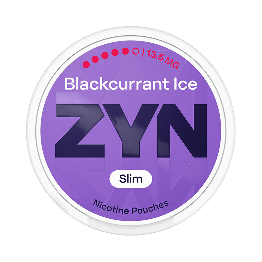 ZYN Blackcurrant Ice Slim 13.5mg S5