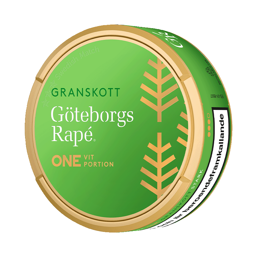 Göteborgs Rapé ONE White Granskott